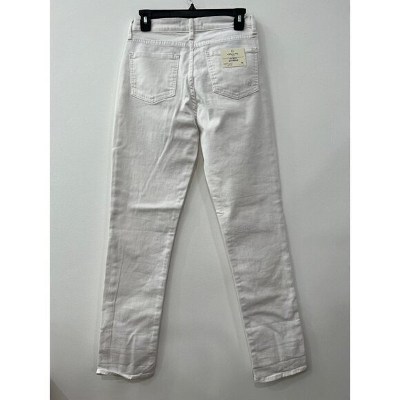 NWT FIDELITY DENIM Size 26 Oh Boy Boyfriend Jeans In Vintage White MSRP $218 - Picture 9 of 12